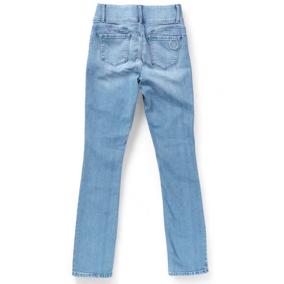 Laurie Felt Women’s Silky Straight Leg Jeans Size ST Light Wash Stretch Vital - Picture 2 of 12